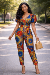 Ankara Jumpsuit Styles